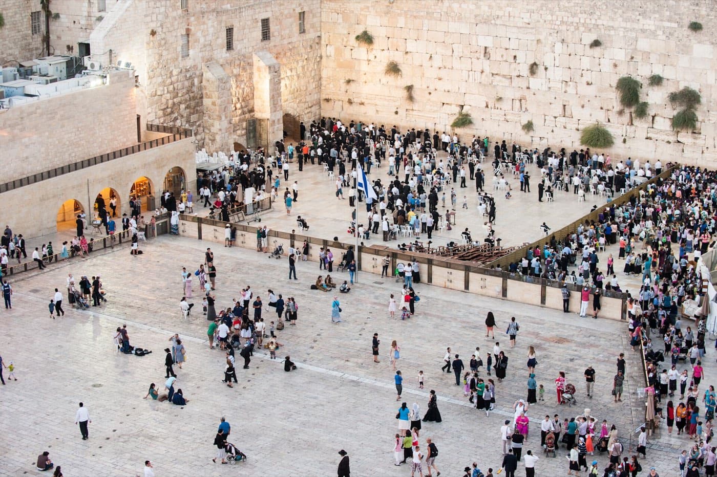 The Western Wall plaza in Jerusalem